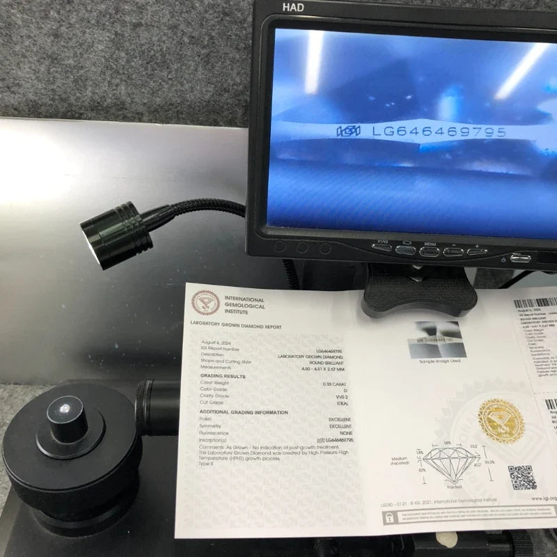 Messi Jewelry With IGI GIA Certificate Round Lab Grown Diamonds 0.5~0.6ct 0.7~0.8ct 0.8~0.9ct 1~1.1ct 1.5ct 1.6~1.7ct Wholesale