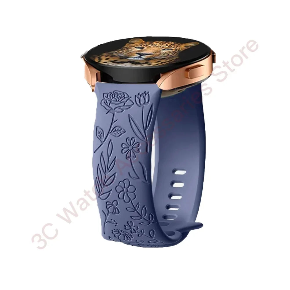COROS PACE & APEX Rose Engraved Silicone Band
