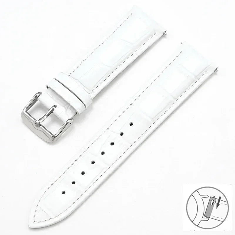 COROS PACE & APEX Croc-Embossed Leather Band