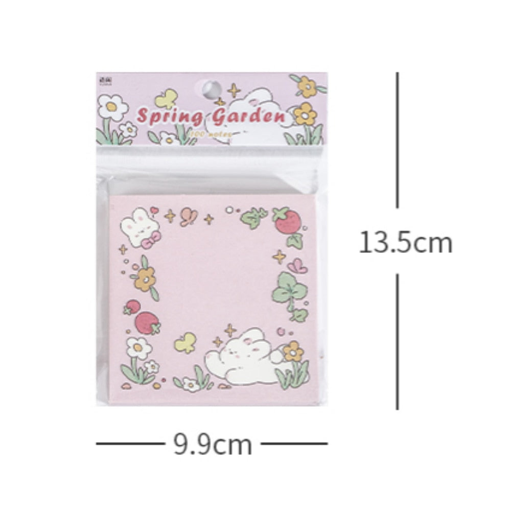 Libretas de notas de Conejo Floral