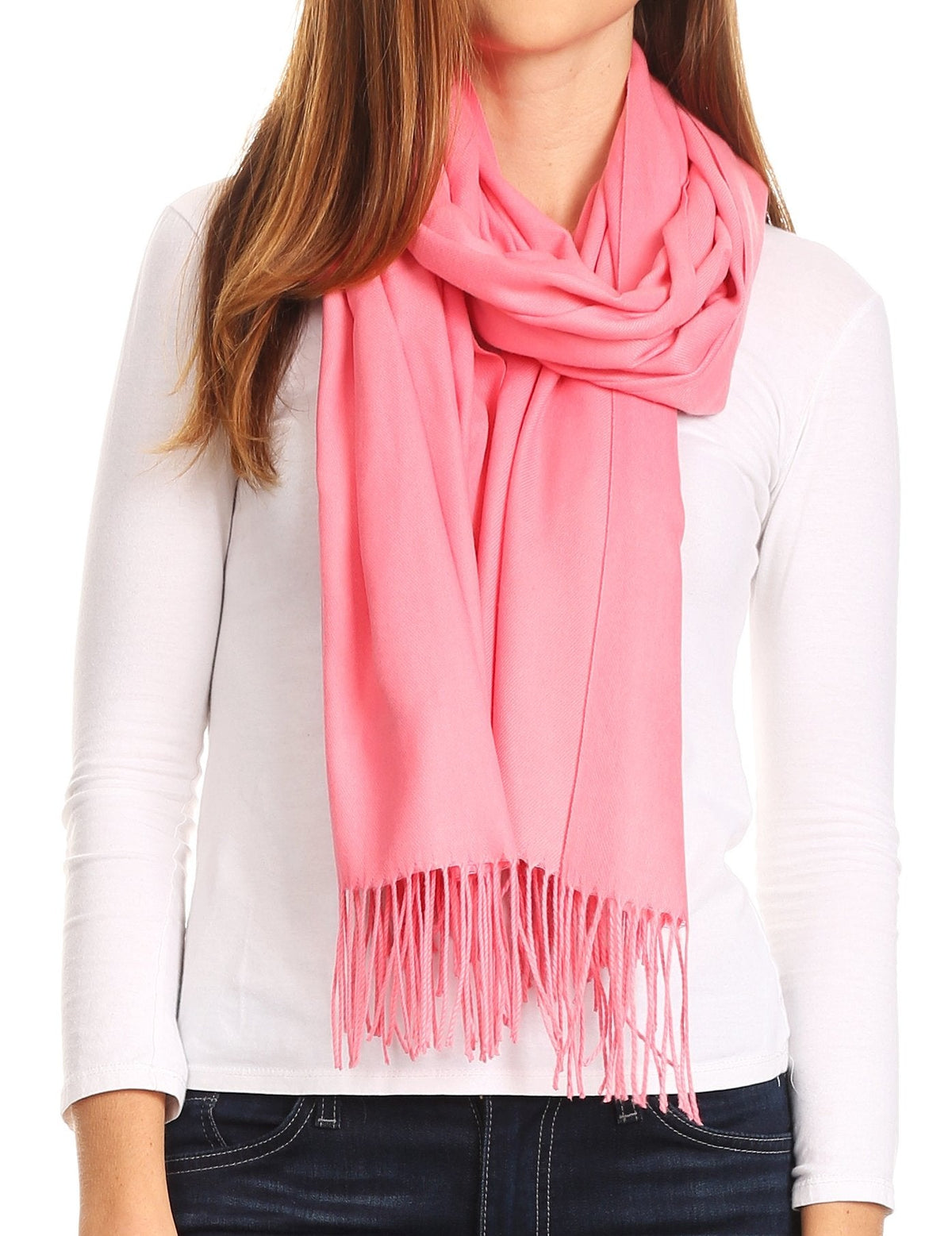 Sakkas Iris Warm Super Soft Cashmere Feel Pashmina Shawl Wrap Scarf for Women - Weddings, Festivals, Travel & Daily Wear