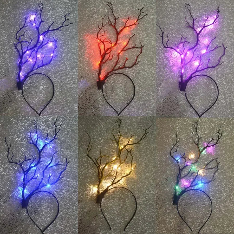 10pcs Adult Kids LED Glow Party Sequin Cat Bunny Crown Flower Headband Halo Light Up Wreath Hairband Birthday Gift Wedding