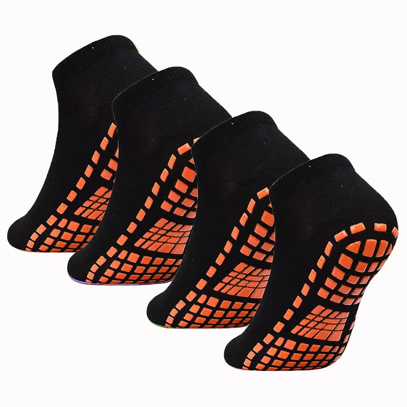 Anti Slip Grip Yoga Socks for Adults and Kids
