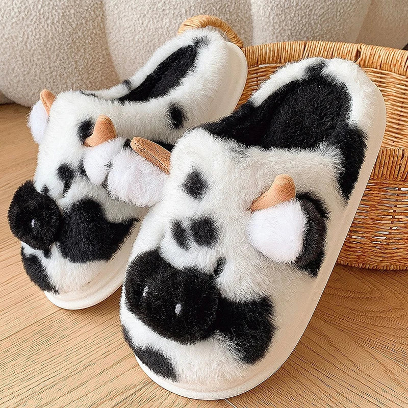 Cute Cow Slippers