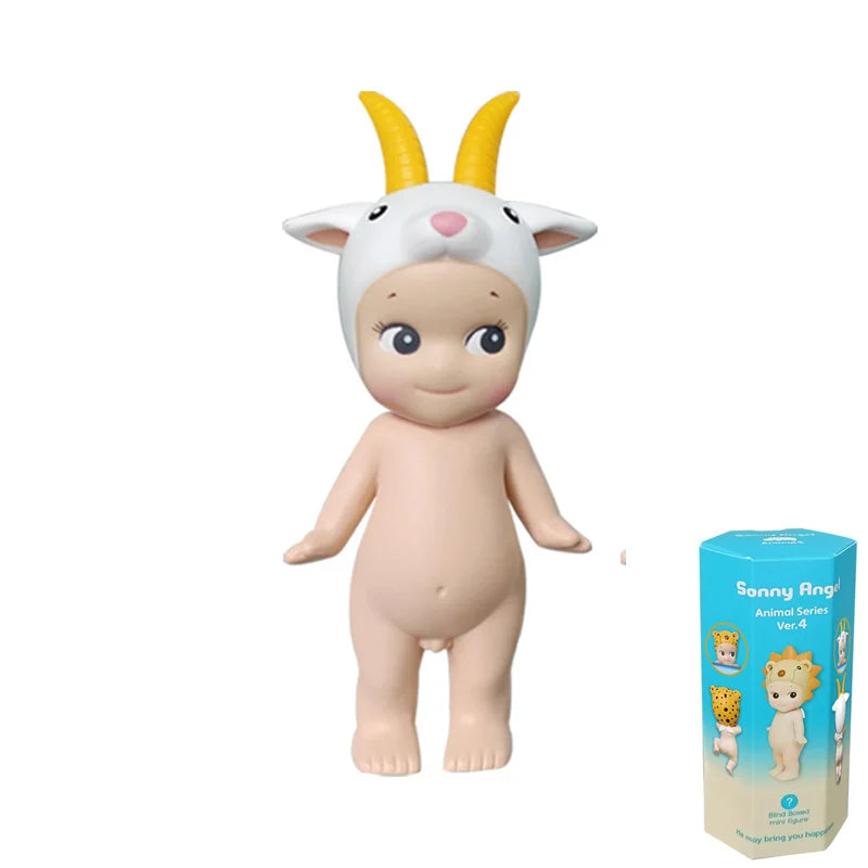 Mini Figure Angel Blind box Animal Series Mystery Box Cute Dolls Decoration Lucky Surprise Birthday Gift