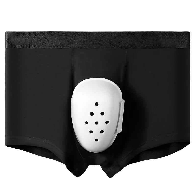 Post-circumcision underwear for adult men. Special protective cover for preventing friction after circumcision surgery.