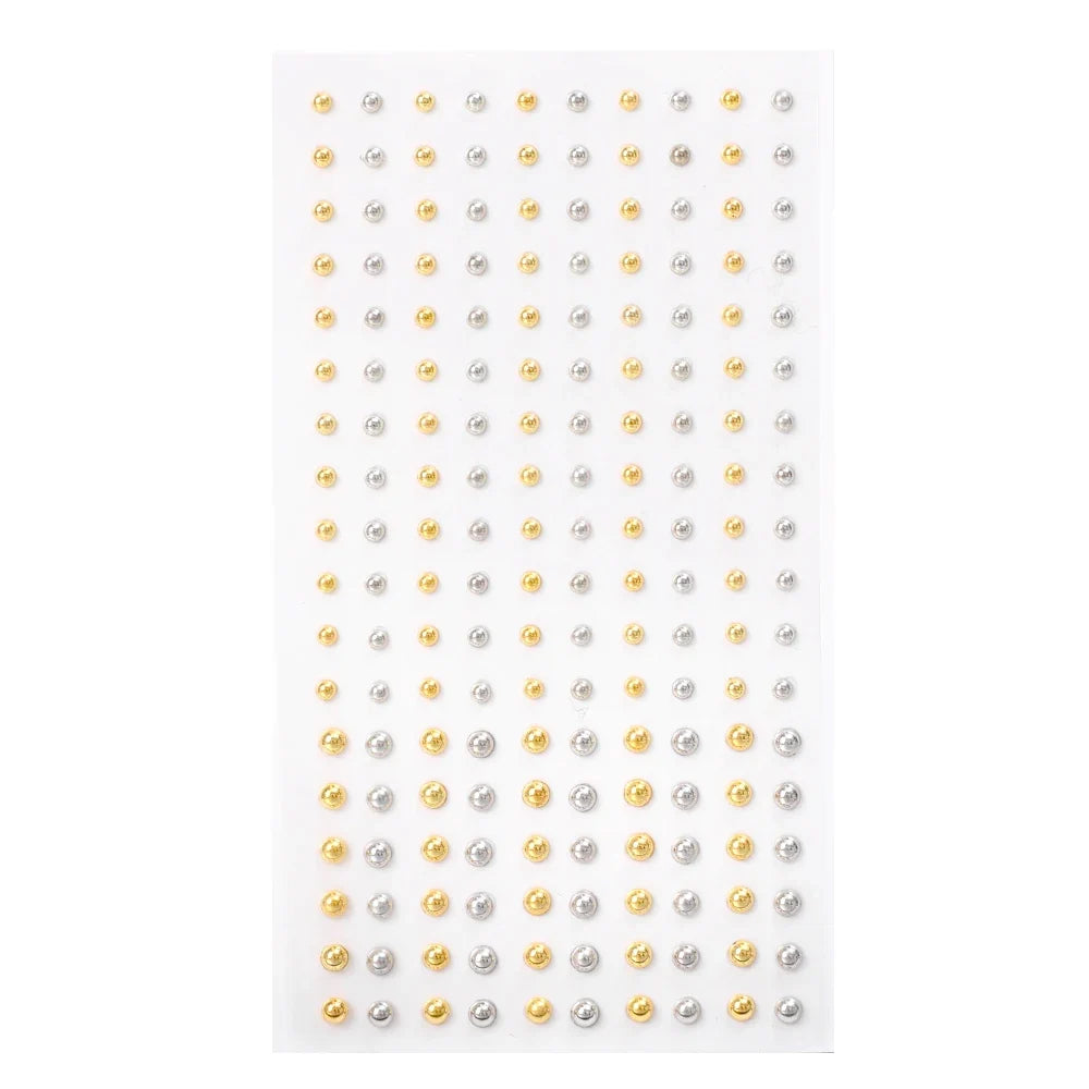 58pcs Non Piercing Lip Nails Sticker Selfadhesive Waterproof Reusable