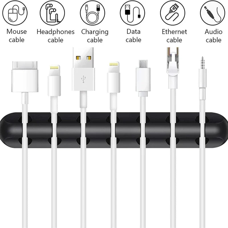 Wire Organizer Mobile Phone Charging Cable Data Cable Wire Routing Storage Cable Organizer Snap Clip