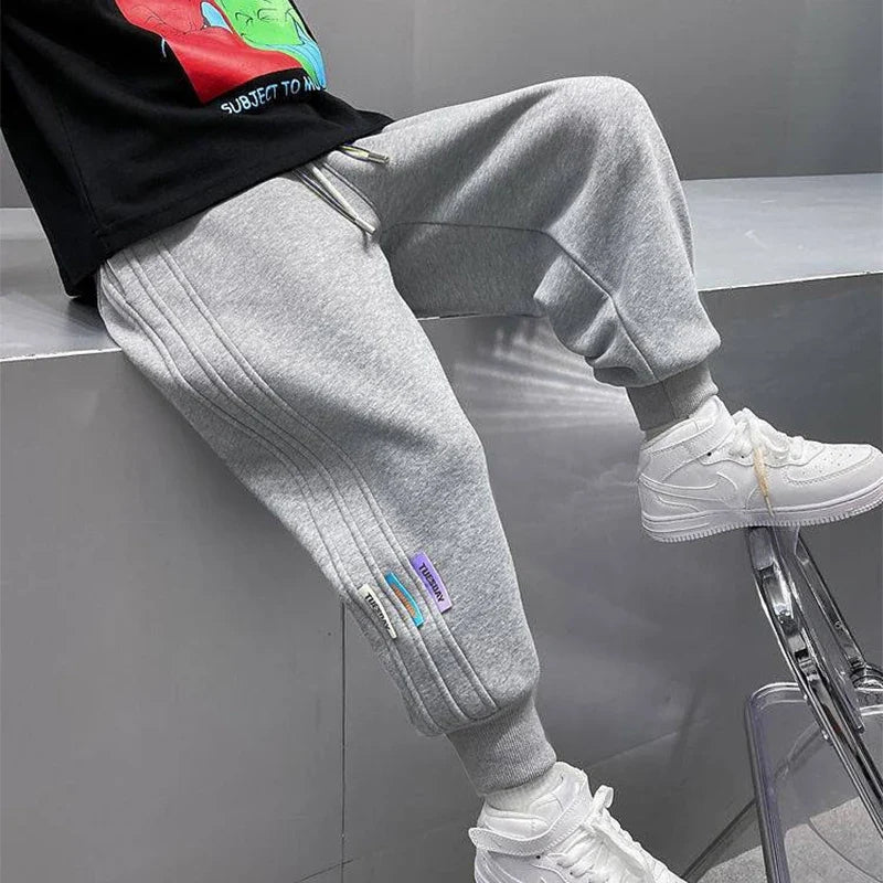 Boys' Comfortable Striped Pants