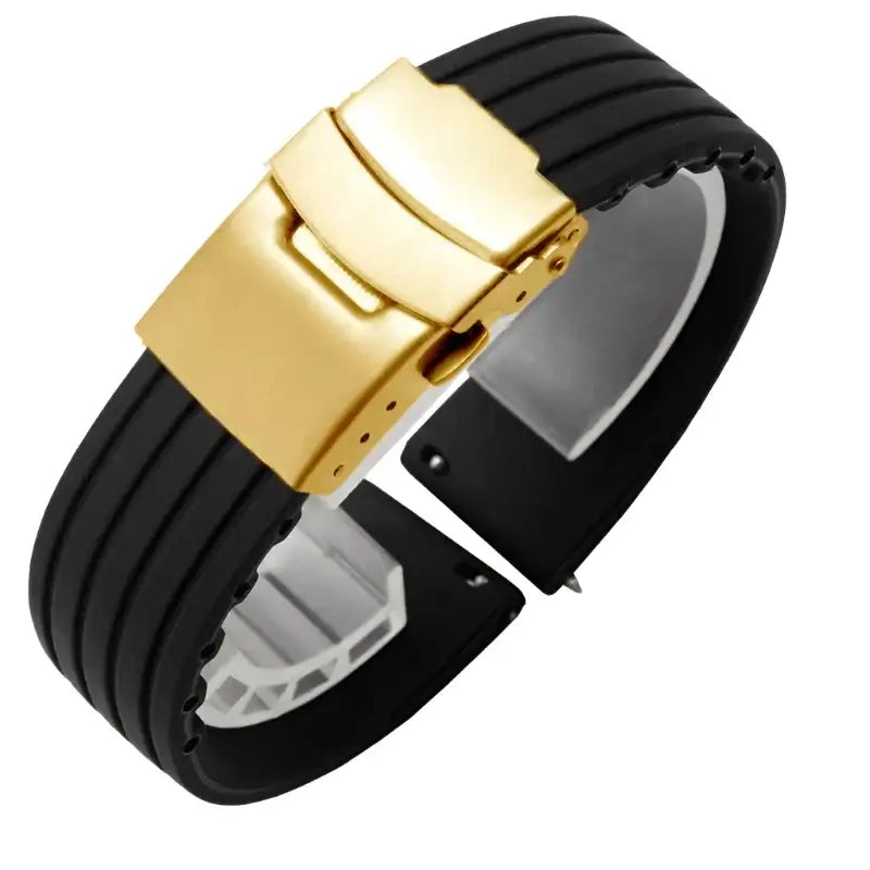 Suunto Race, Vertical & 9 Peak Ribbed Silicone Band, Folding Clasp