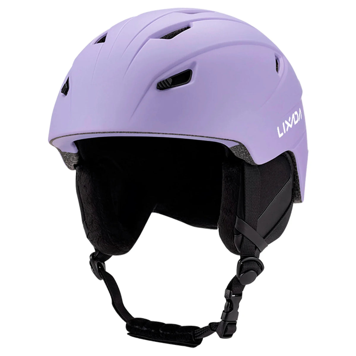 Lightweight Ski & Snowboard Helmet: Warm & Adjustable