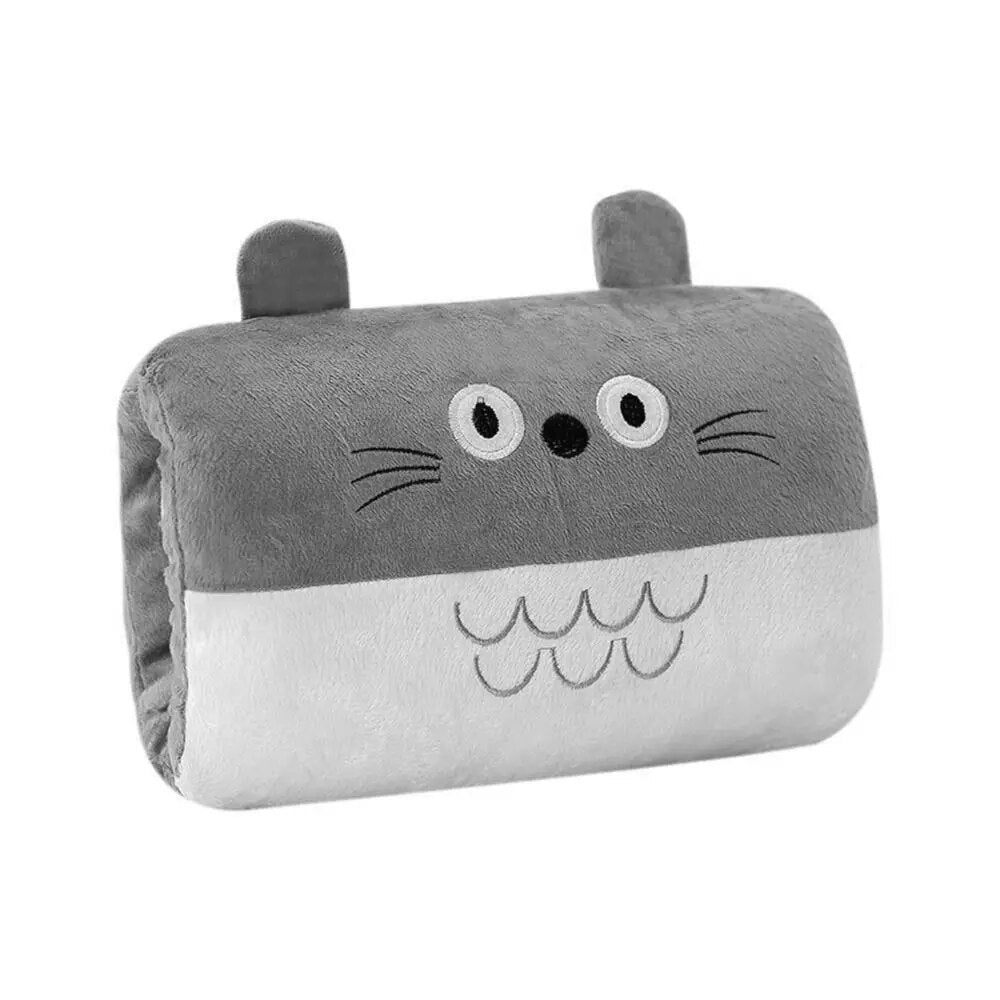 Peluche de almohada calentador de manos lindo