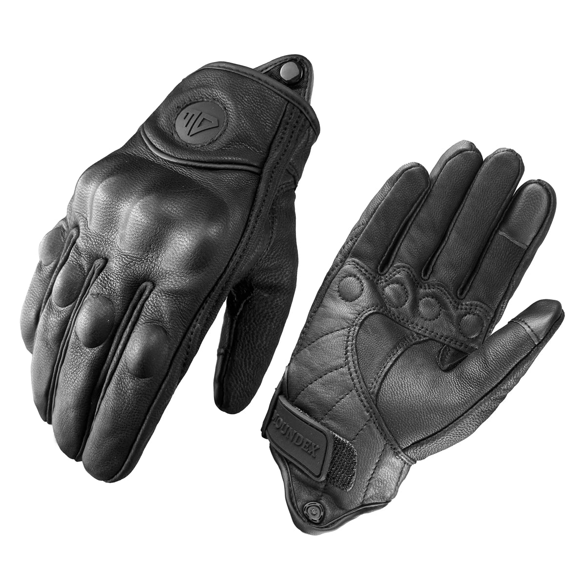 Leather Motorcycle Gloves Winter Touchscreen Protective