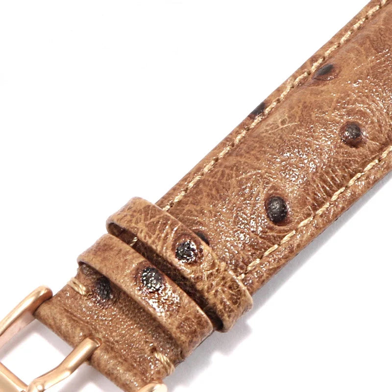 OnePlus Watch Ostrich-Pattern Leather Band