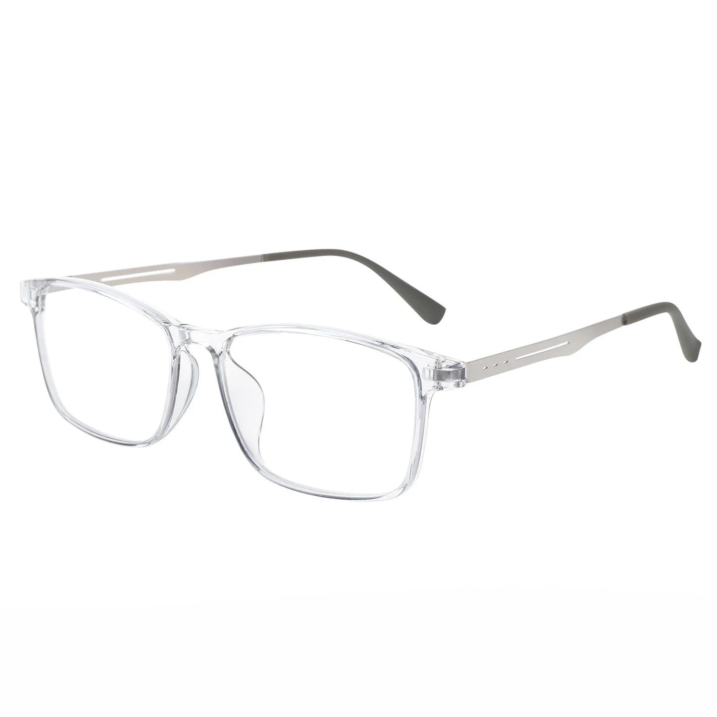 Titanium Alloy Reading Glasses Men Women Light&Thin Anti Blue Light Blocking Presbyopic Eyeglasses Flexible Square Computer Lens