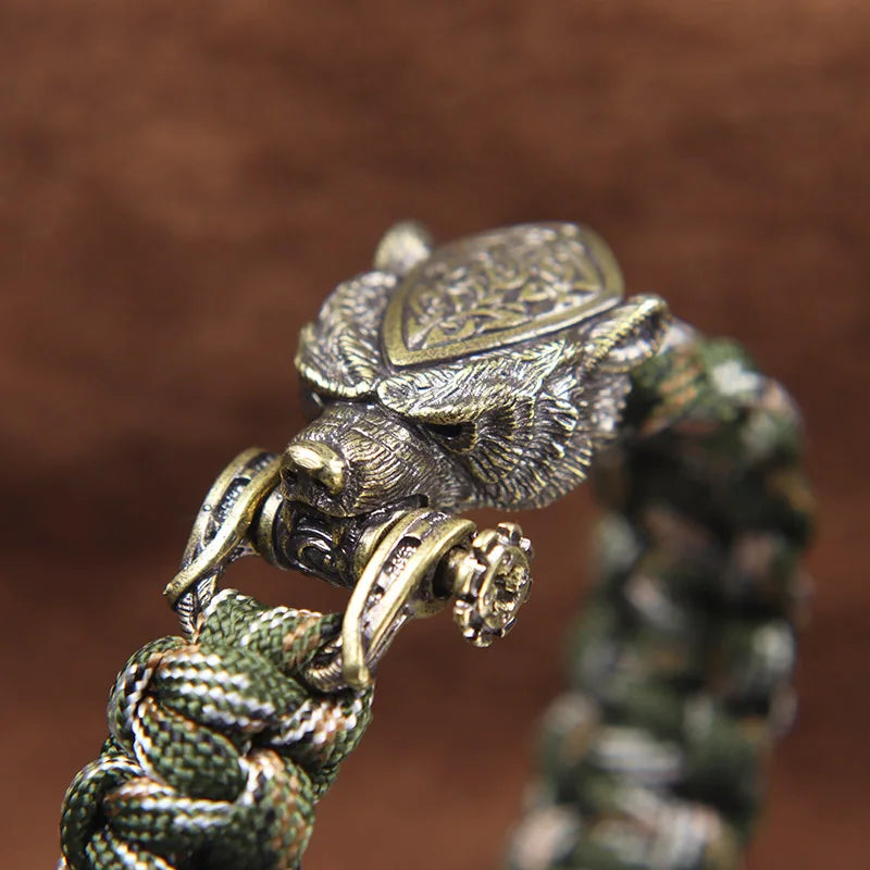 Pulseras de supervivencia de paracord trenzado