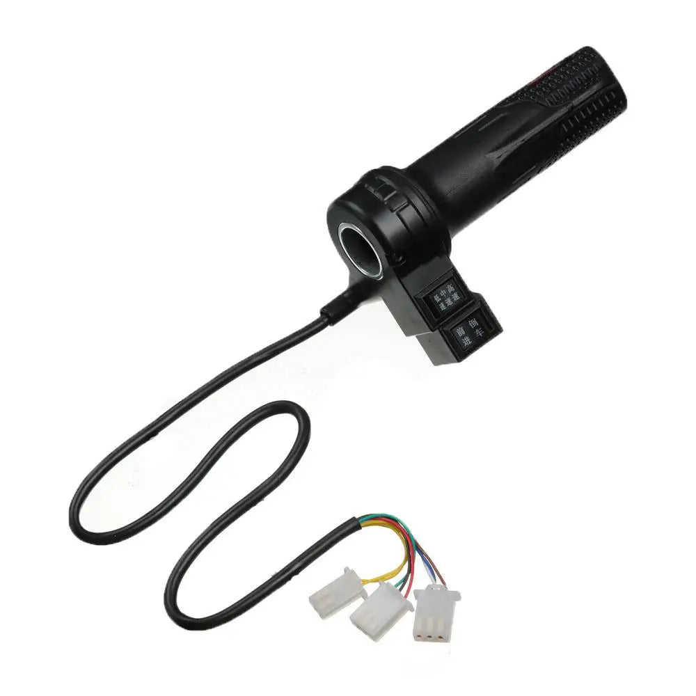 Electric E-Bike Twist Throttle 12V 24V 36V 48V Speed Handlebar Throttle Universal Electric Scooter Twist Cycling Throttle Grip