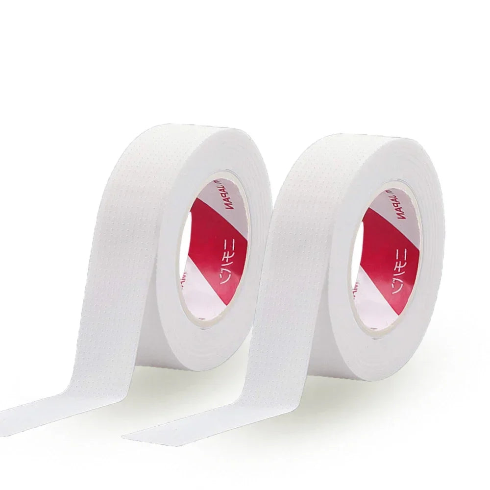 2/3/5 /6Rolls Lint Free Under Eye Pads Breathable Insulating Tape for Eyelash Extension  Non-woven Tape Paper Eyelash Patch