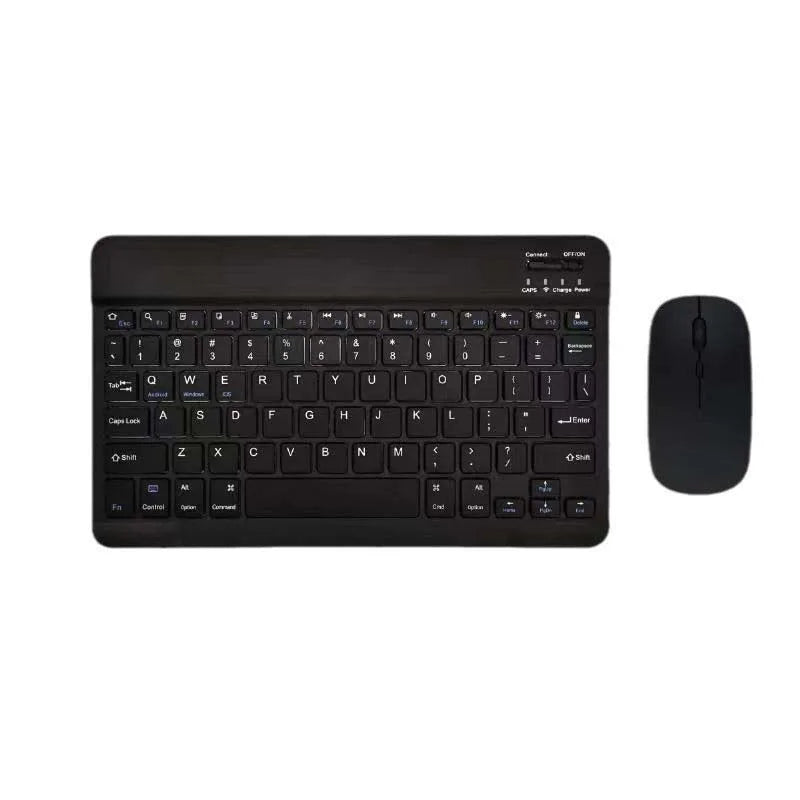 with Bluetooth Keyboard Mouse for Oukitel OT12 OT9 OT8 OT6 OT11 78Key 10inch Rechargeable Wireless Keyboard Mice Set Combo