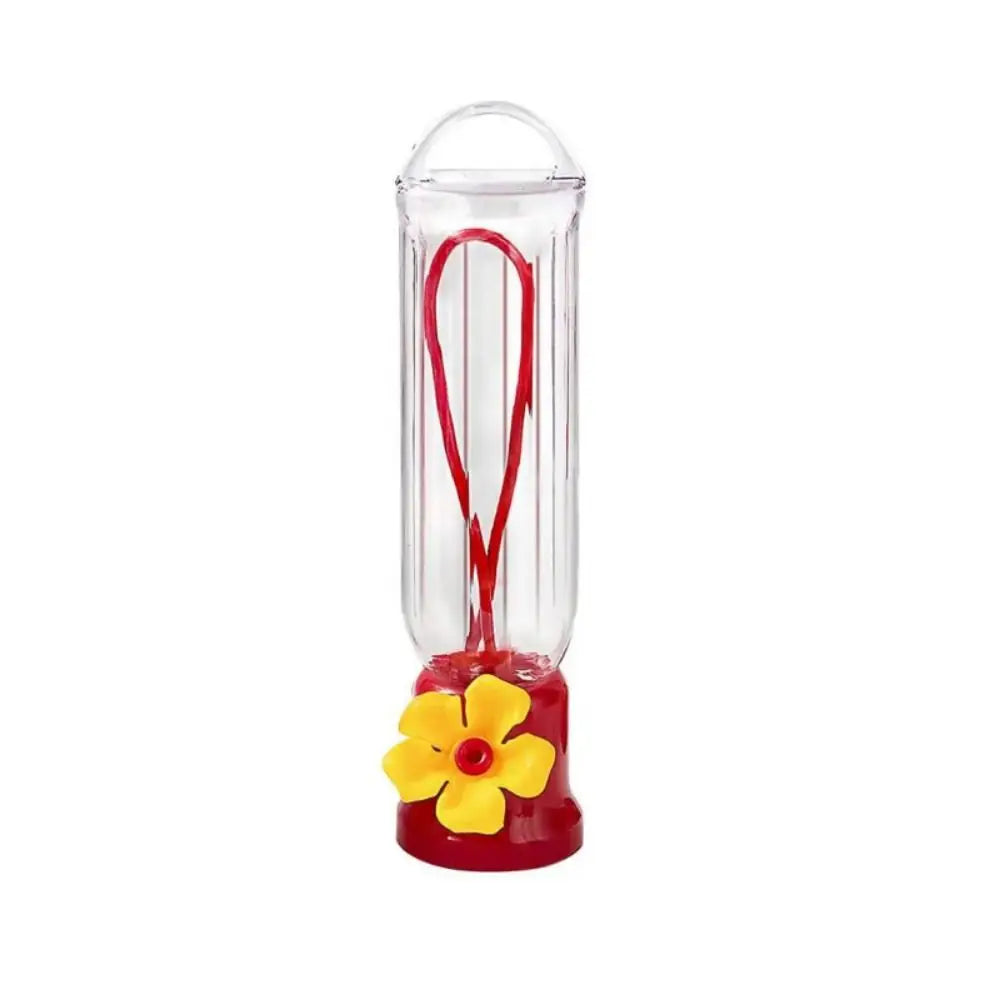 Portable Hummingbird Feeder Bottle With Hanging Wires Leakproof Plastic
