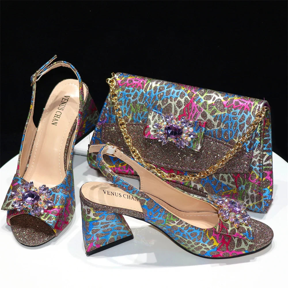 Juegos de Zapatos y Bolsos Italianos HRE1-2