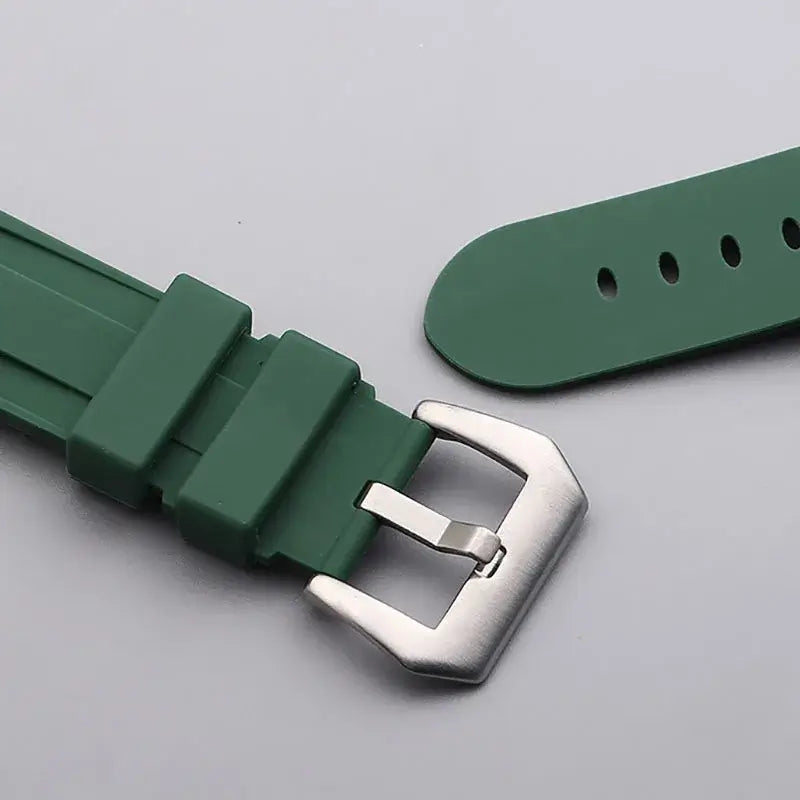 Samsung Galaxy Watch 7, 6, 5, 4 & FE Raised-Panel Silicone Band