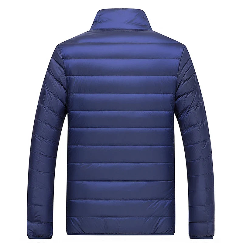 Men All-Season Warm Down Jacket Coats Mens Waterproof Windproof Down Jackets Spring Autumn Winter Casual 90% Down Jackets Male