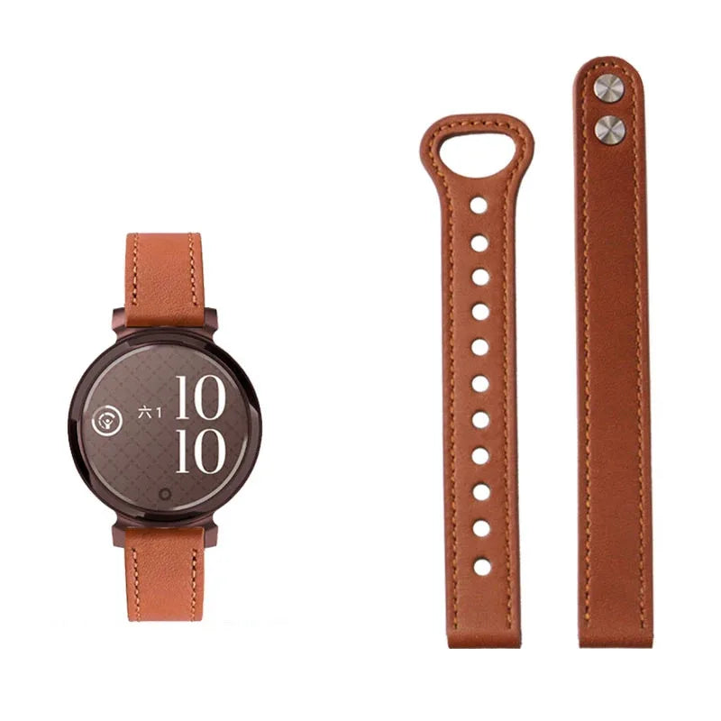 Garmin Lily 2 & 2 Active 14mm Slim Leather Band