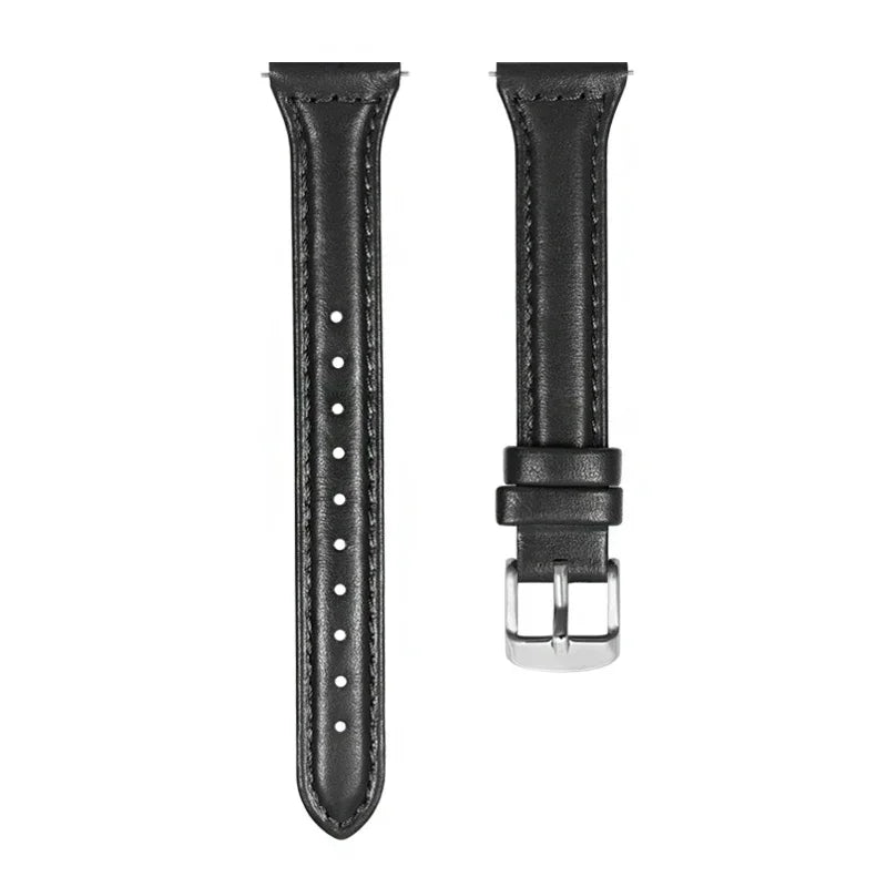 COROS PACE & APEX Slim Tapered Leather Band with Stitching