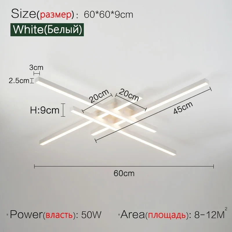 Ceiling light simple modern bedroom  atmosphere duplex villa hall Nordic lamps minimalist living room lamp room ceiling lights