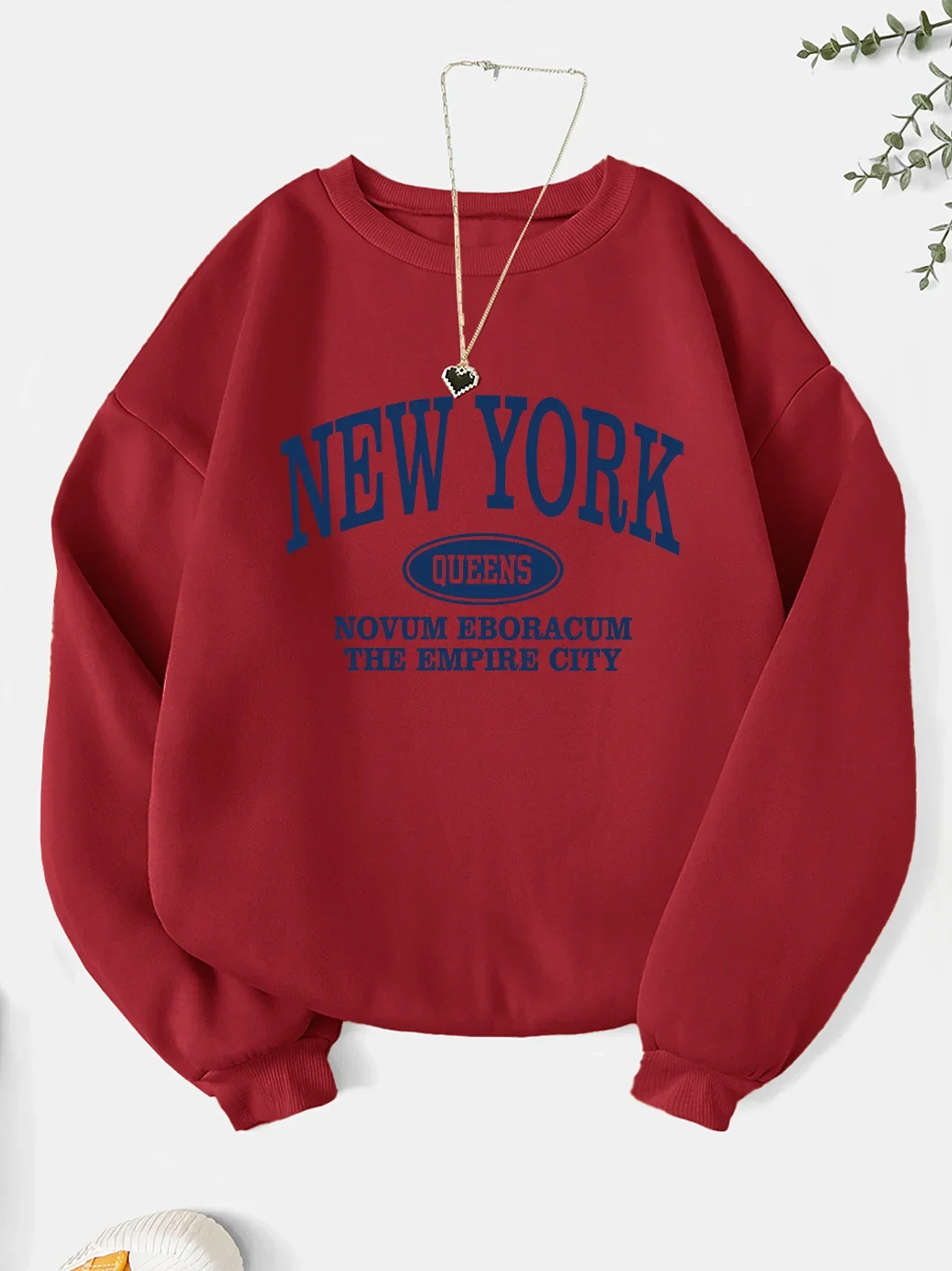 Cozy and Stylish Letter Print Sweatshirt