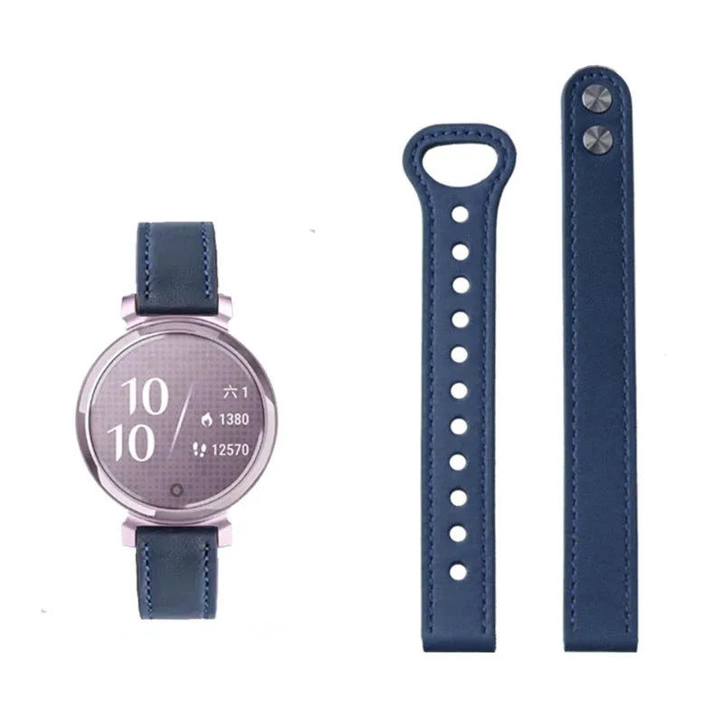 Garmin Lily 2 & 2 Active 14mm Slim Leather Band