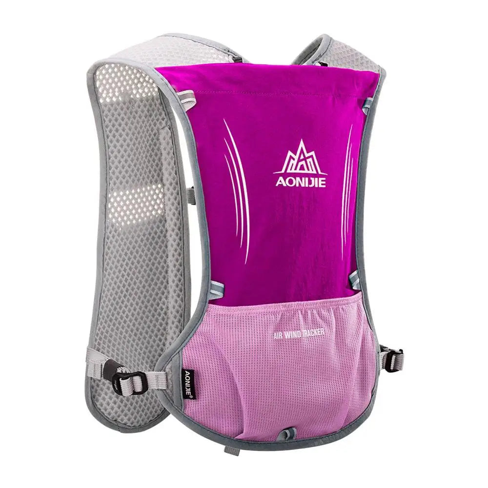 Running & Hiking Hydration Vest 5L Capacity 2L Bladder Included