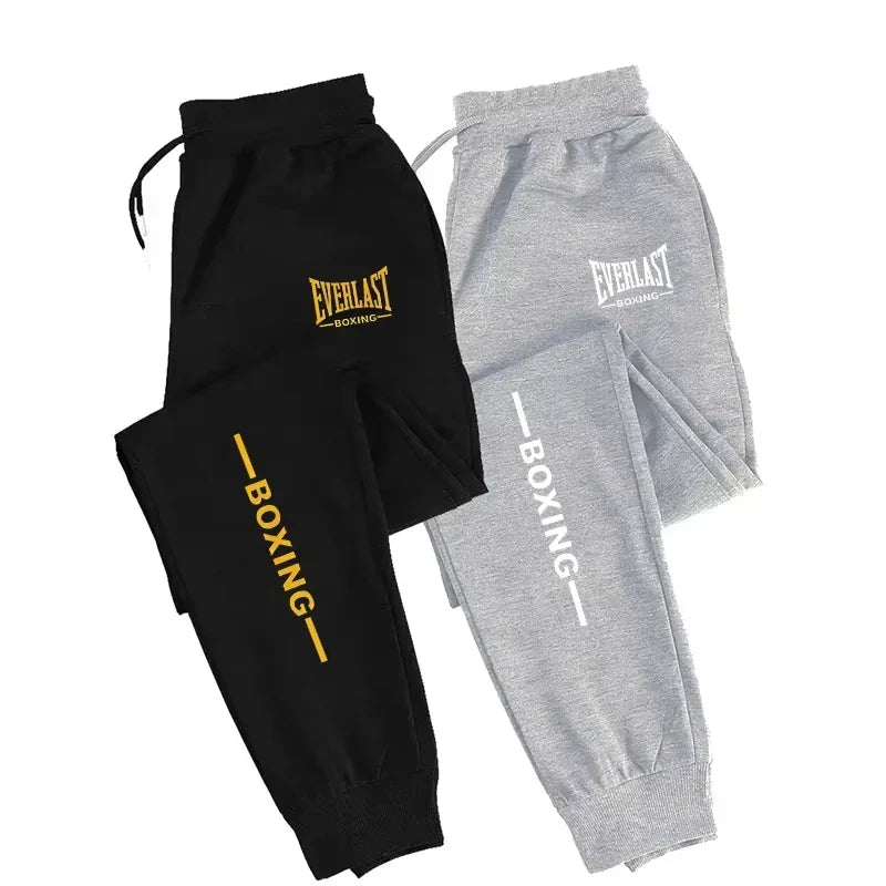 Pantalones de chándal de felpa para hombre EVERLAST