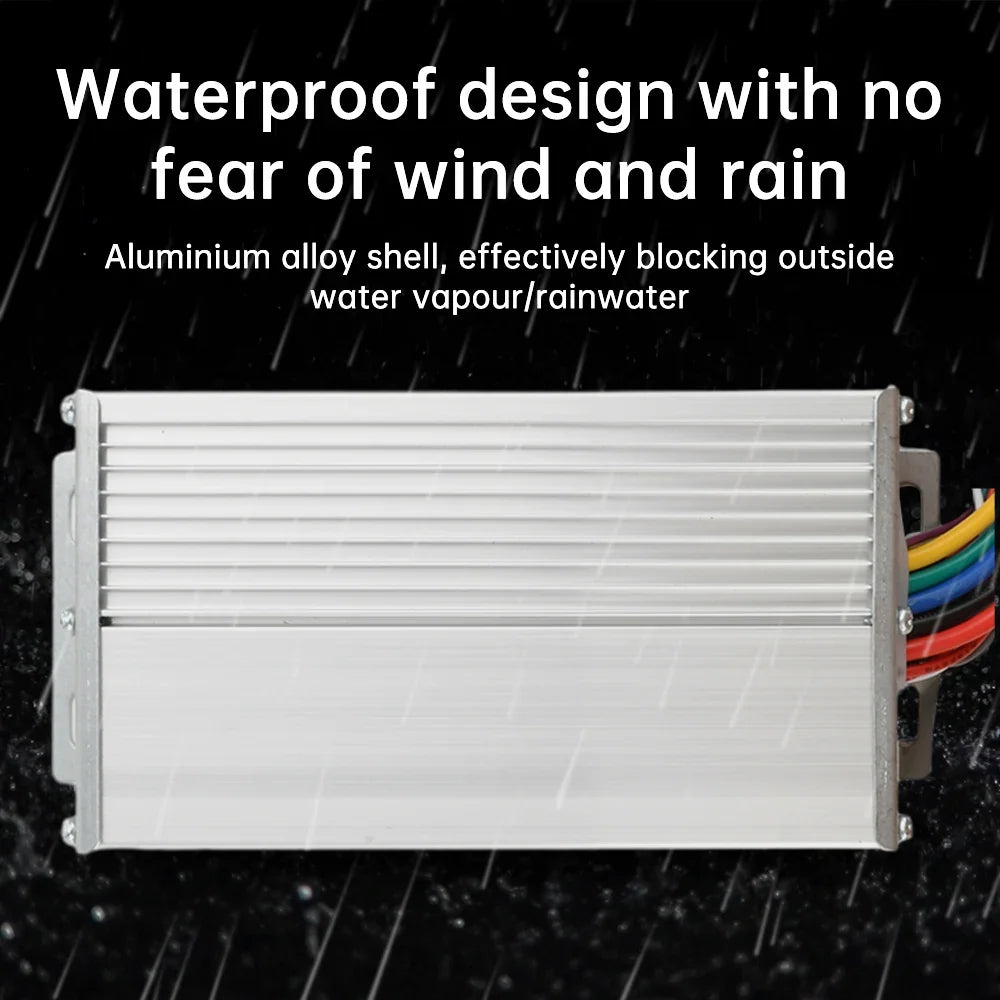 36/48V 500W E-bike Controller Brushless DC Motor Controller Speed Control for Electric Bicycle Waterproof Electric Scooter