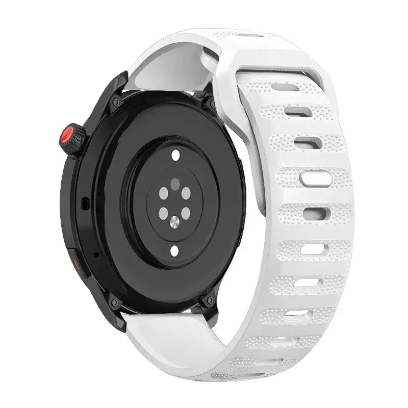 Amazfit Balance, GTR, GTS & Bip Pin-and-Tuck Silicone Band, 18 Colors