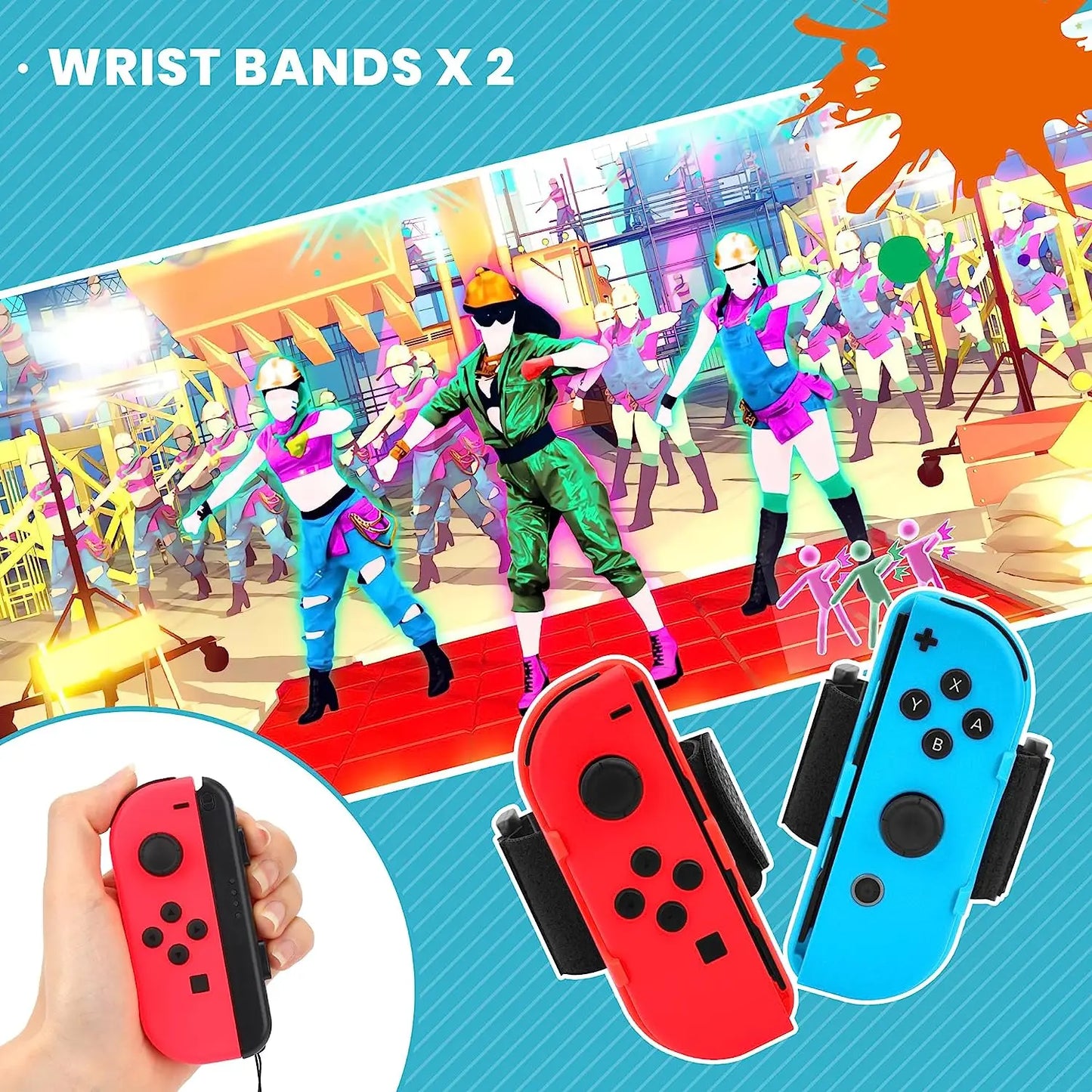 10 in 1 Sports Accessories Kit for Switch/switch OLED Sports Game 10