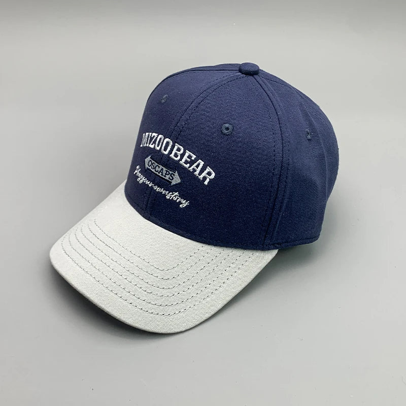 Embroidered Letter Baseball Caps