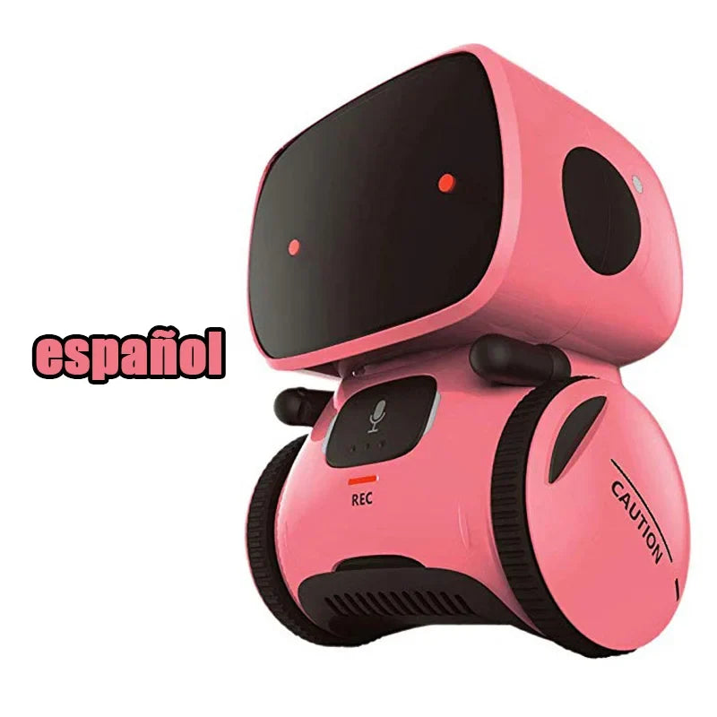 Toy Robot Intelligent Robots Russian & English & Spanish Version Voice & Touch control Toys Interactive Educational RC Robot
