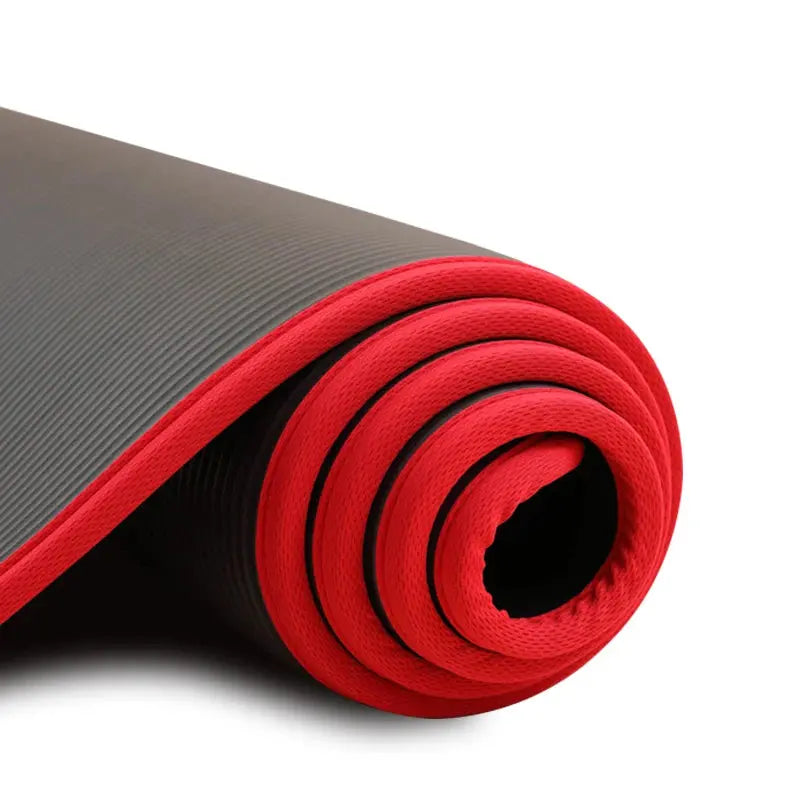 Thick  Non Slip Yoga Mat with Bonus Bandage