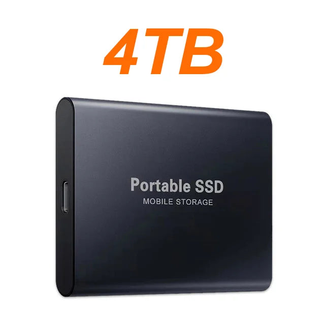 16TB Large Capacity External Hard Drive Quiet Operation Mobile Storage