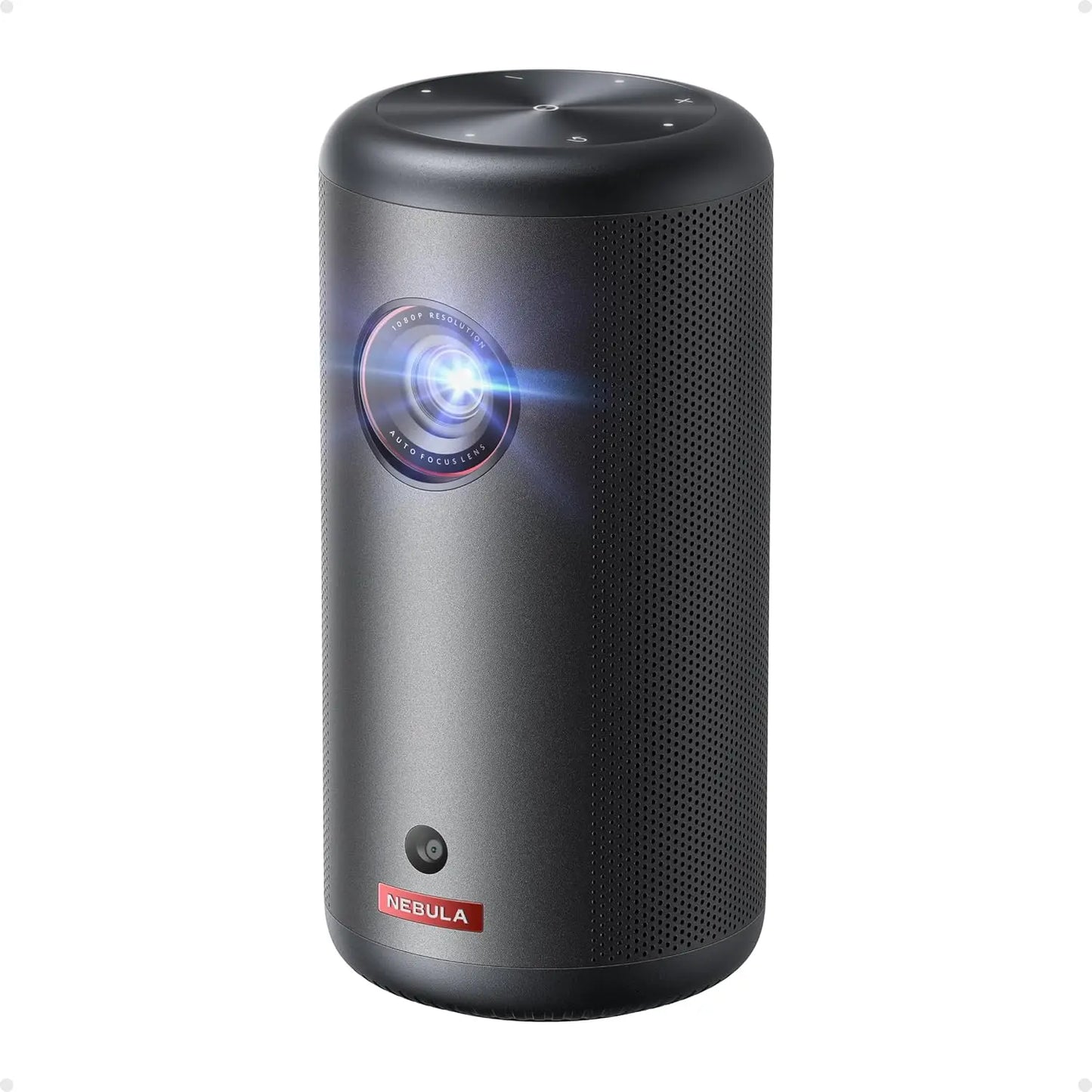 NEBULA Capsule 3 GTV Portable Mini Projector, Netflix Officially Licensed, 1080P Smart Projector with Wi-Fi (Refurbished)