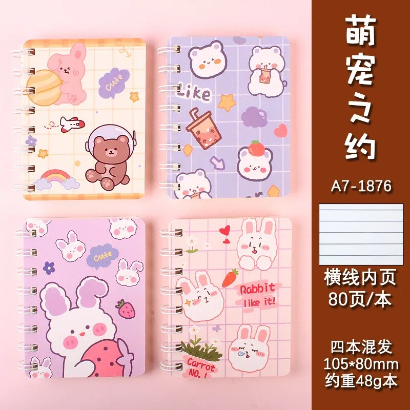 Cuadernos Espiral de Animales Bonitos