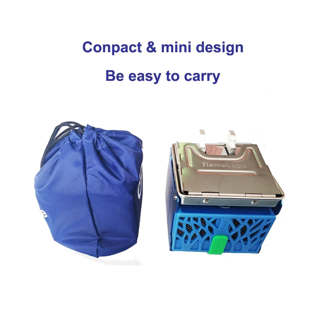 Camping Equipment Mini Stove Survival Portable Supplies 4 Minute 1L Water Tourist  Burner Grill Stand Cookware Hiking Outdoor BB