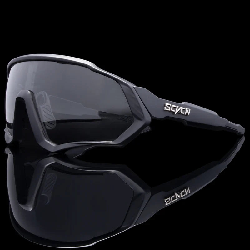 SCVCN Fashion Road Bicycle Glasses UV400 Photochromic Sunglasses MTB Men Women Sports Protection Eyewear Runing Cycling Goggles