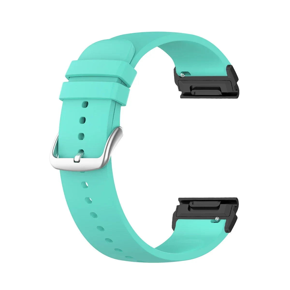 Garmin QuickFit 22/26mm Smooth Silicone Band with Buckle