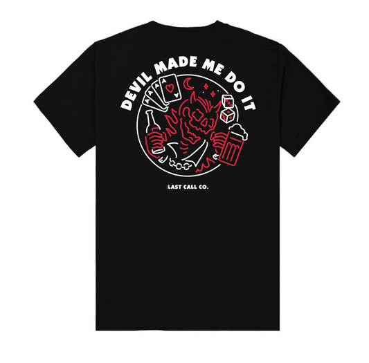 Camiseta Devil S/S de Last Call Co.