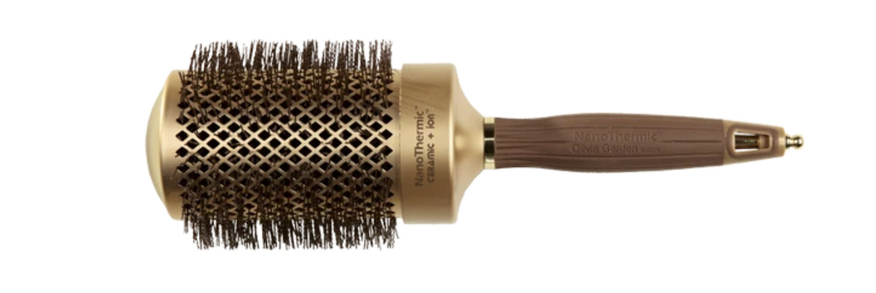 Olivia Garden NanoThermic Ceramic + Ion Round Thermal - NT-64 (2 3/4")