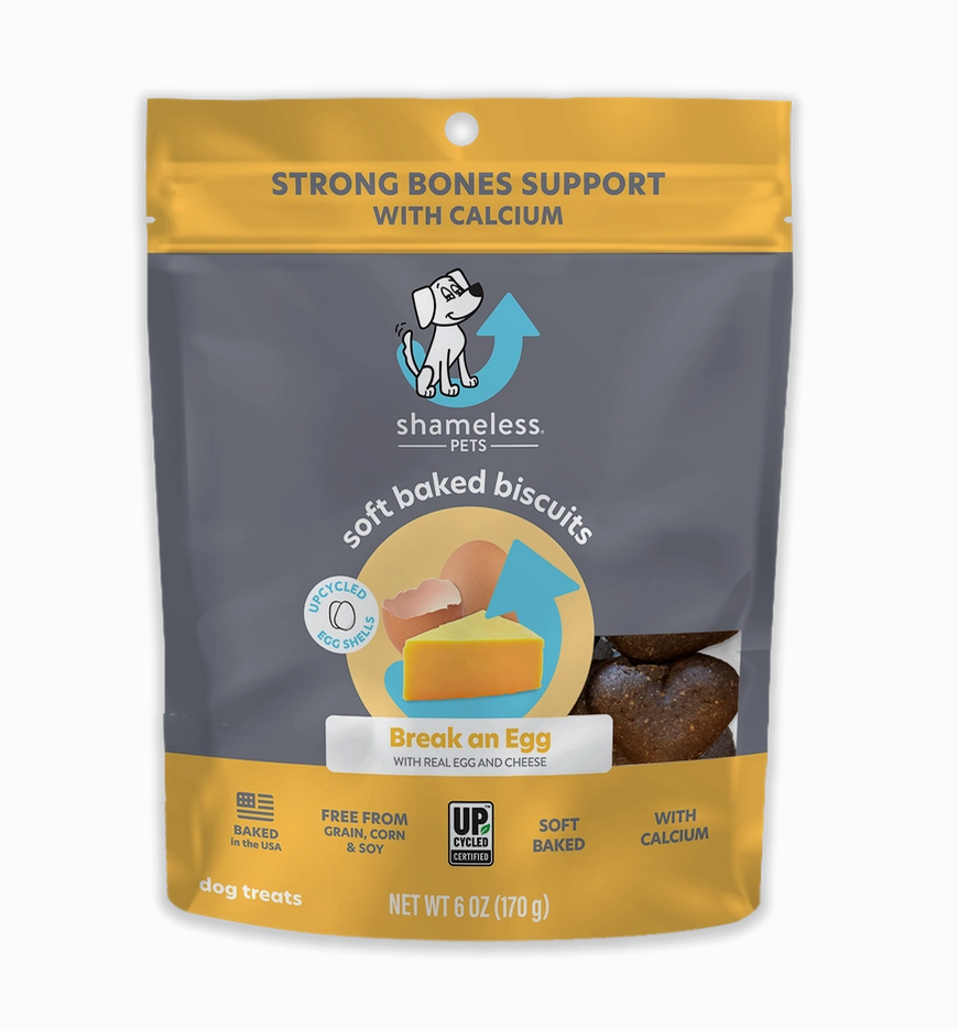 Golosina suave para perros Break An Egg - Sabor a tocino y queso