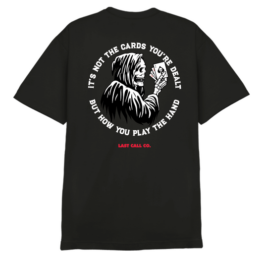 Camiseta de manga corta Last Call Co. Cards
